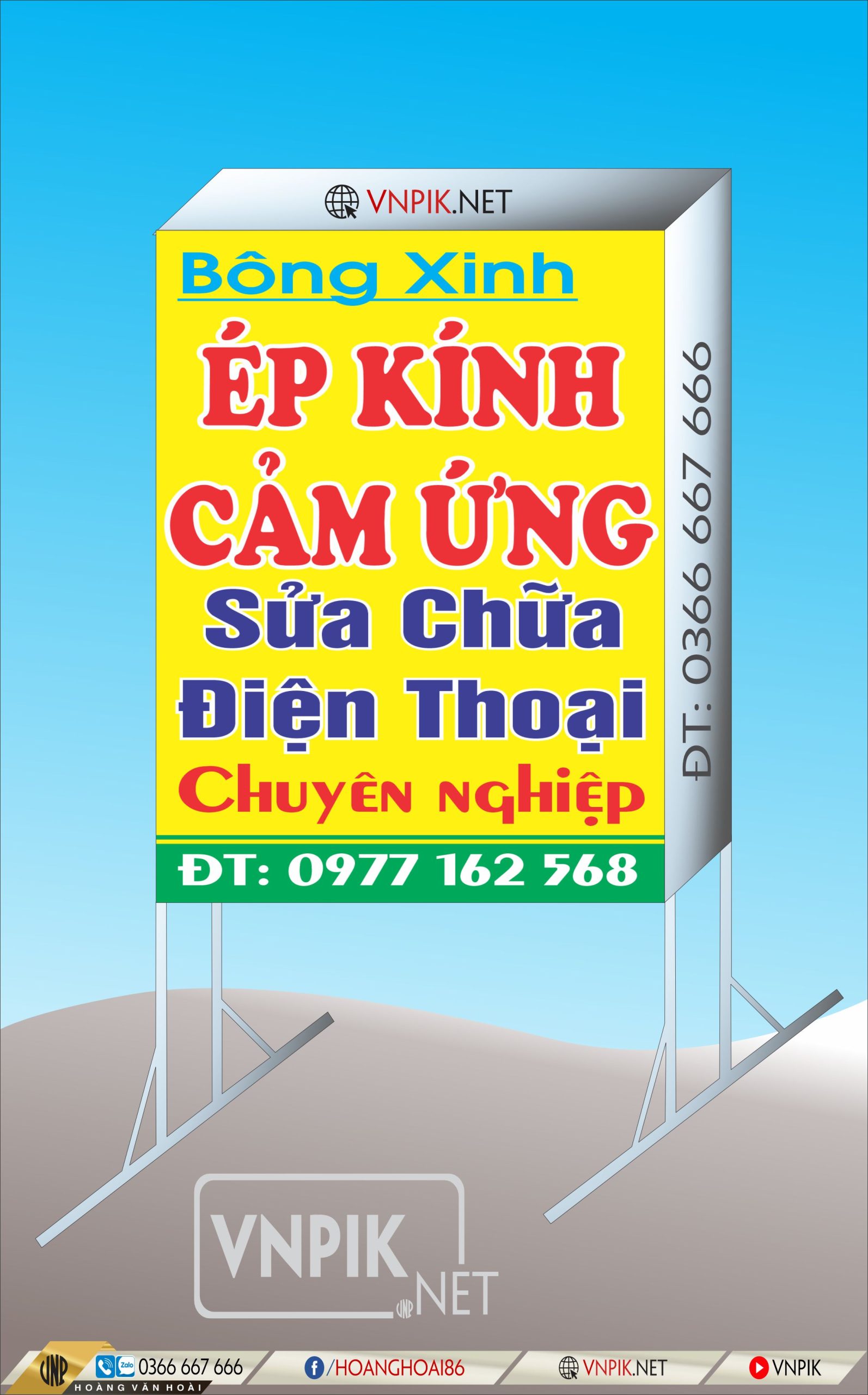 Mẫu biển vẫy ép kính cảm ứng, sửa chữa điện thoại