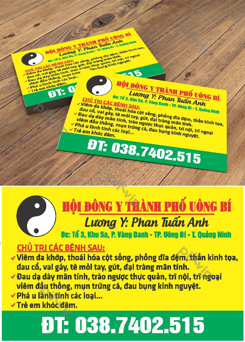 Mẫu danh thiếp namecard công ty file corel 102