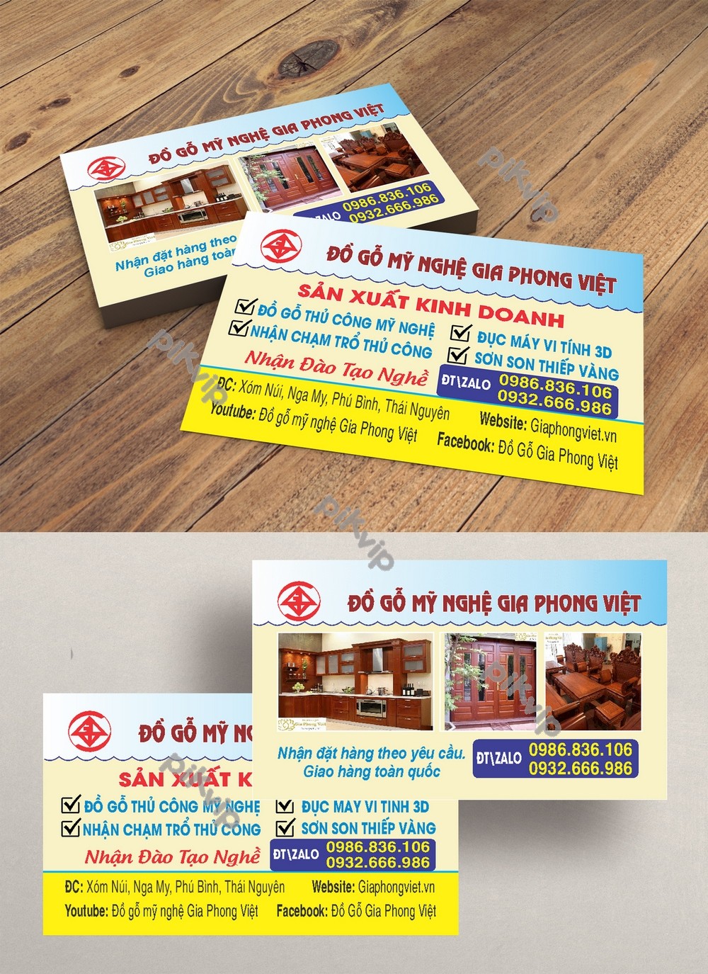 Mẫu danh thiếp namecard công ty file corel 109