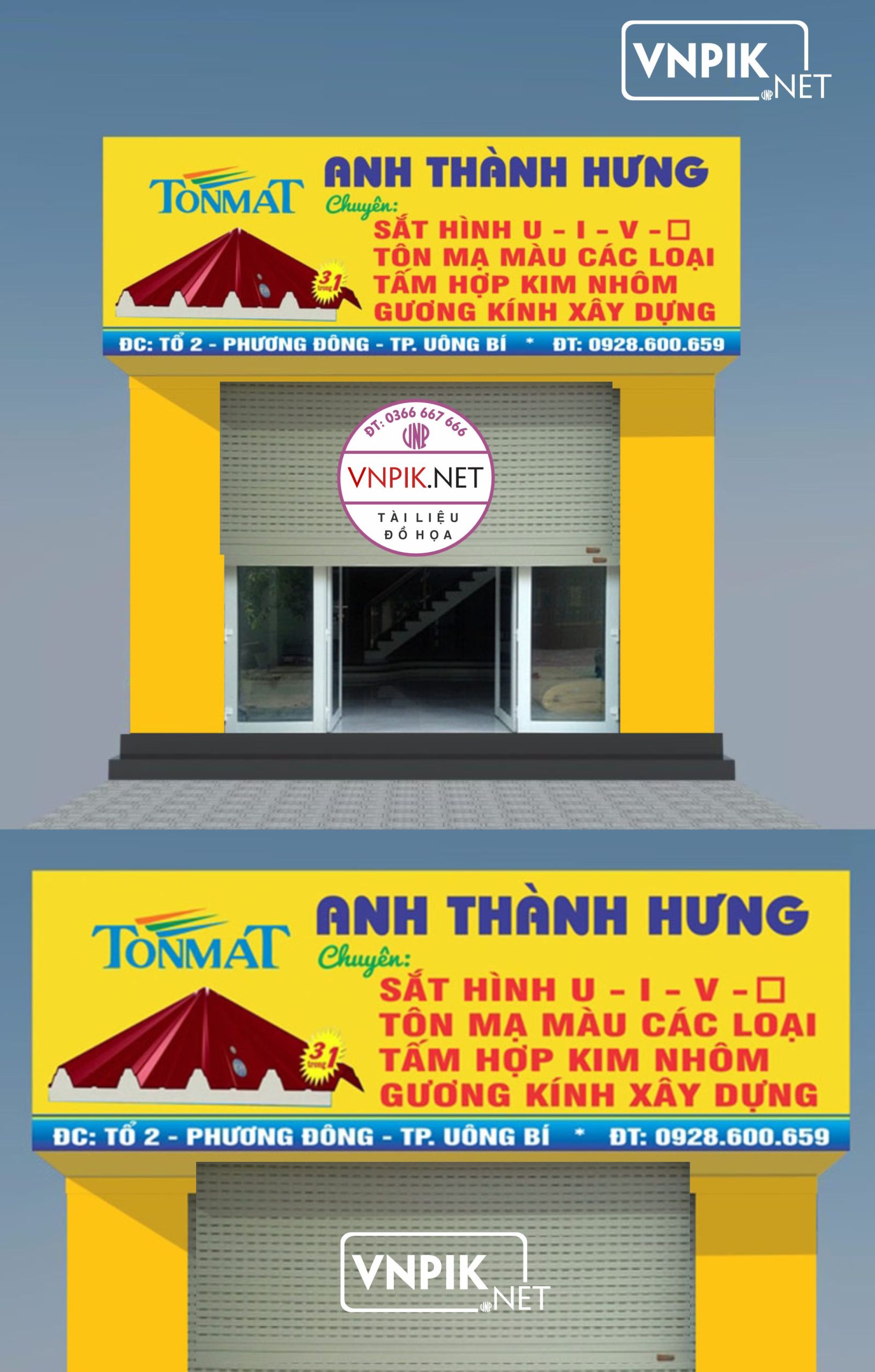 Mẫu biển cơ khí anh thành hưng tonmat