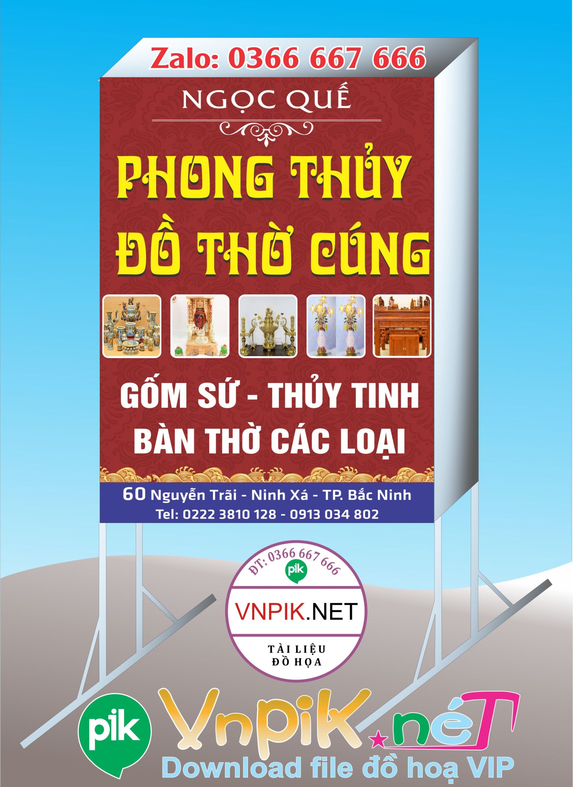 Biển Vẫy Đồ Thờ Cúng