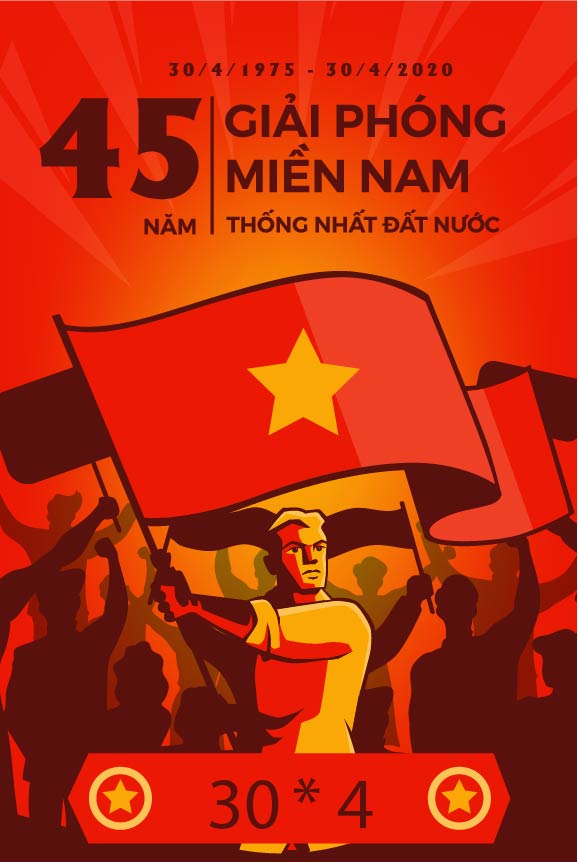 File Corel Pano Giải Phóng Miền Nam 30-4 #2