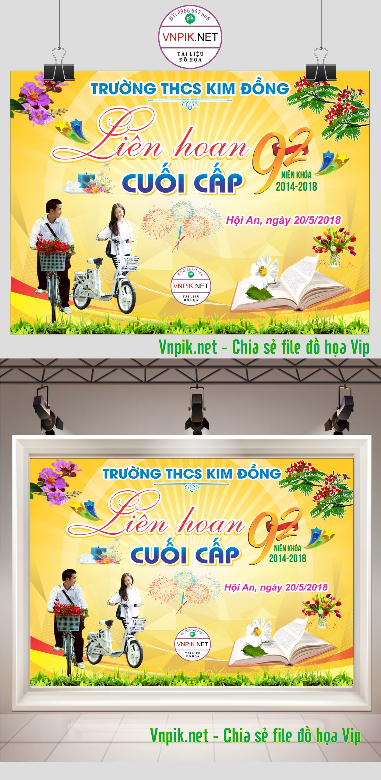 Market liên hoan cuối cấp lớp 9 THCS Kim Đồng CDR