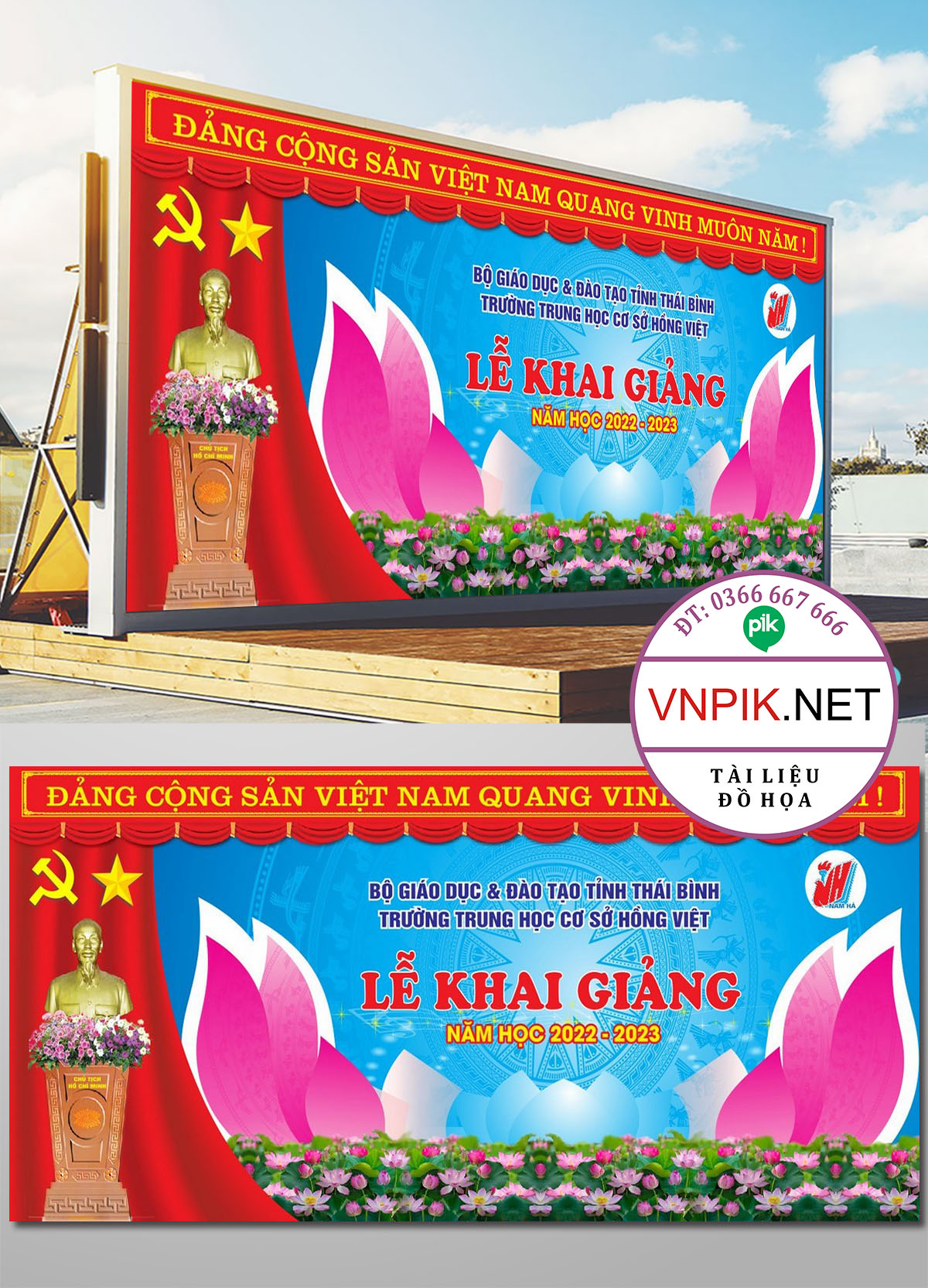 Mẫu Phông Nền Khai Giảng Năm Học Mới File Corel  33